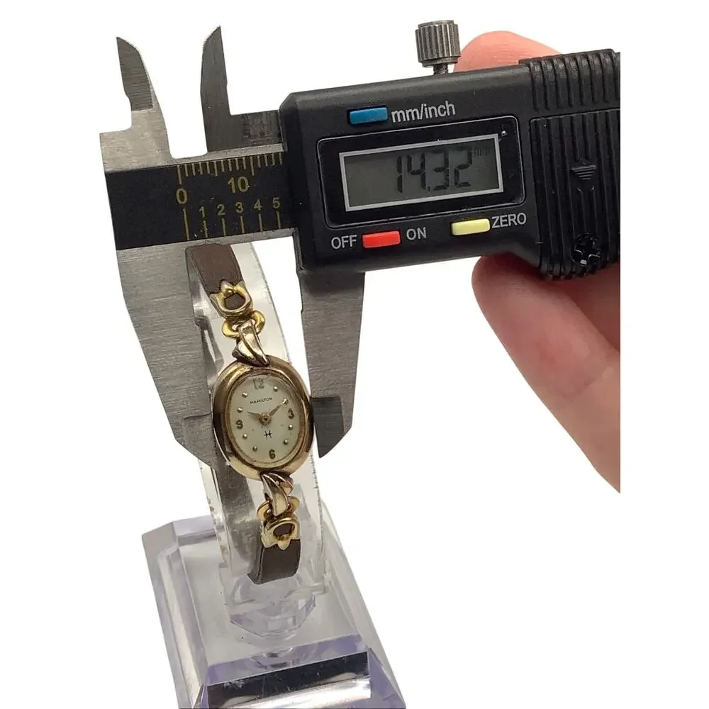 Vintage Hamilton 10K RGP Women's Watch Sub-Dial